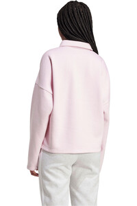 adidas sudadera mujer POLO ESSENTIALS LINEAR vista trasera