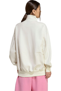 adidas sudadera mujer SOFT LUX LOOSE FULL-ZIP vista trasera