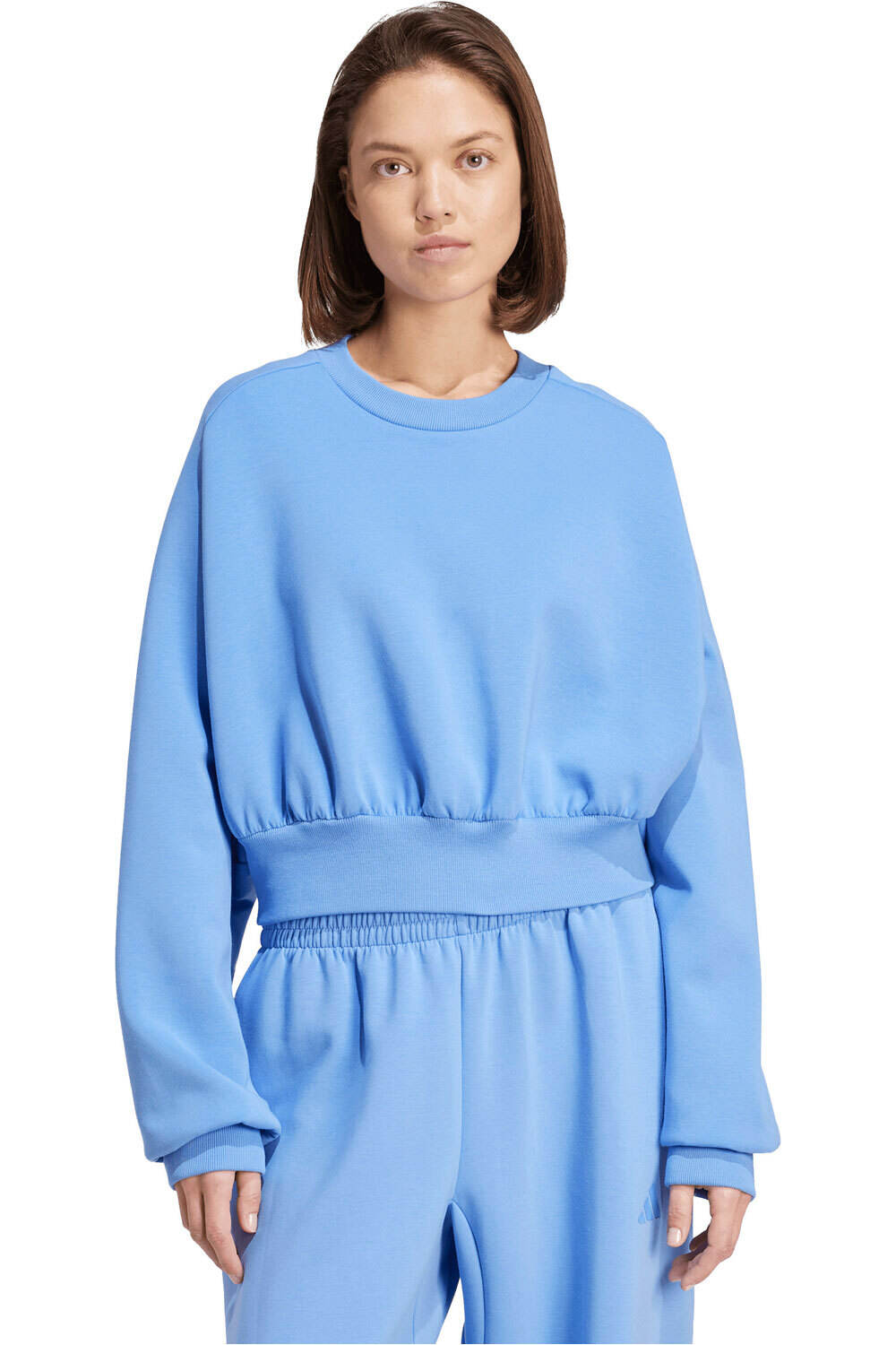 adidas sudadera mujer SOFT LUX vista frontal