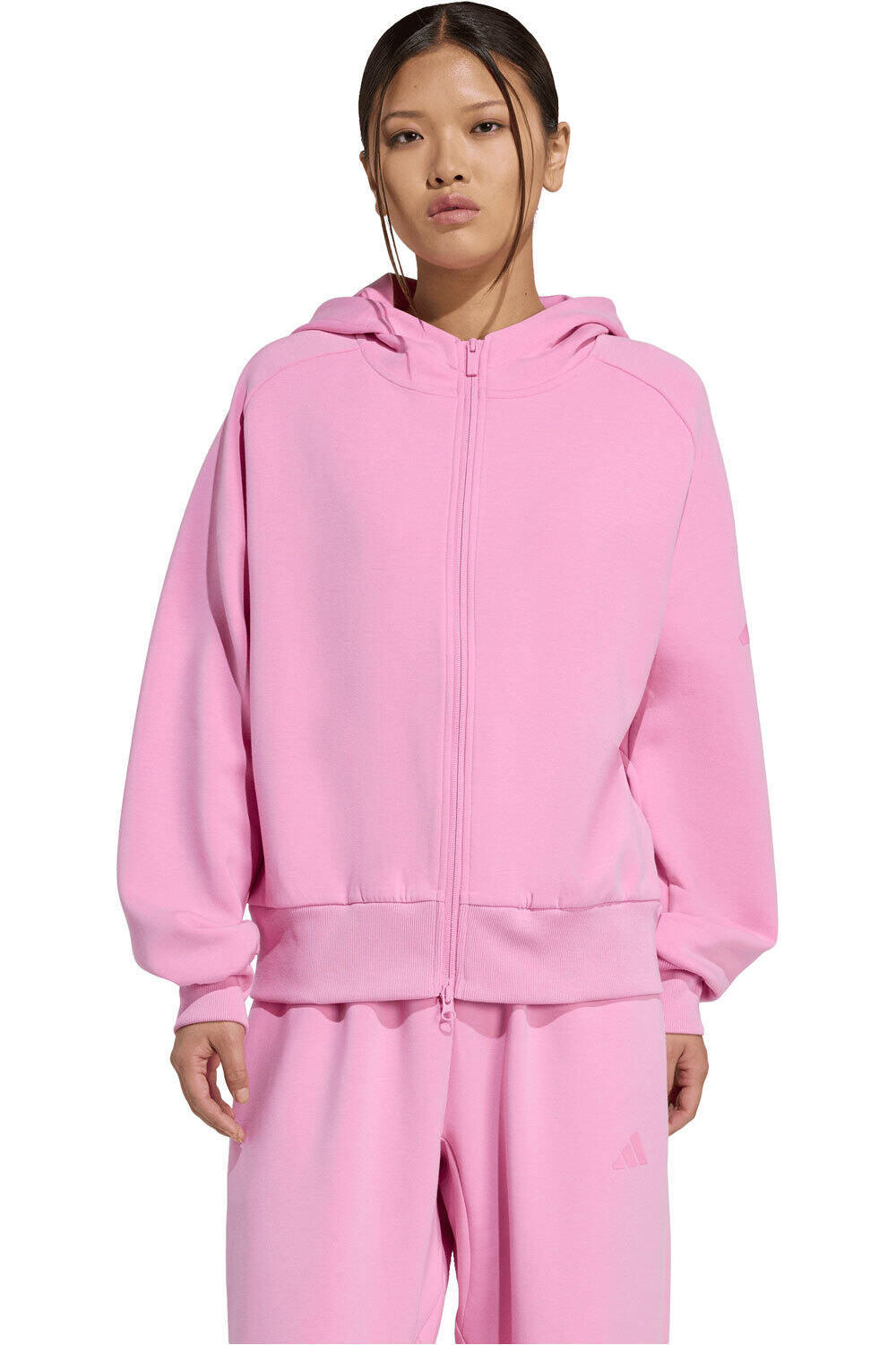adidas sudadera mujer SOFT LUX vista frontal