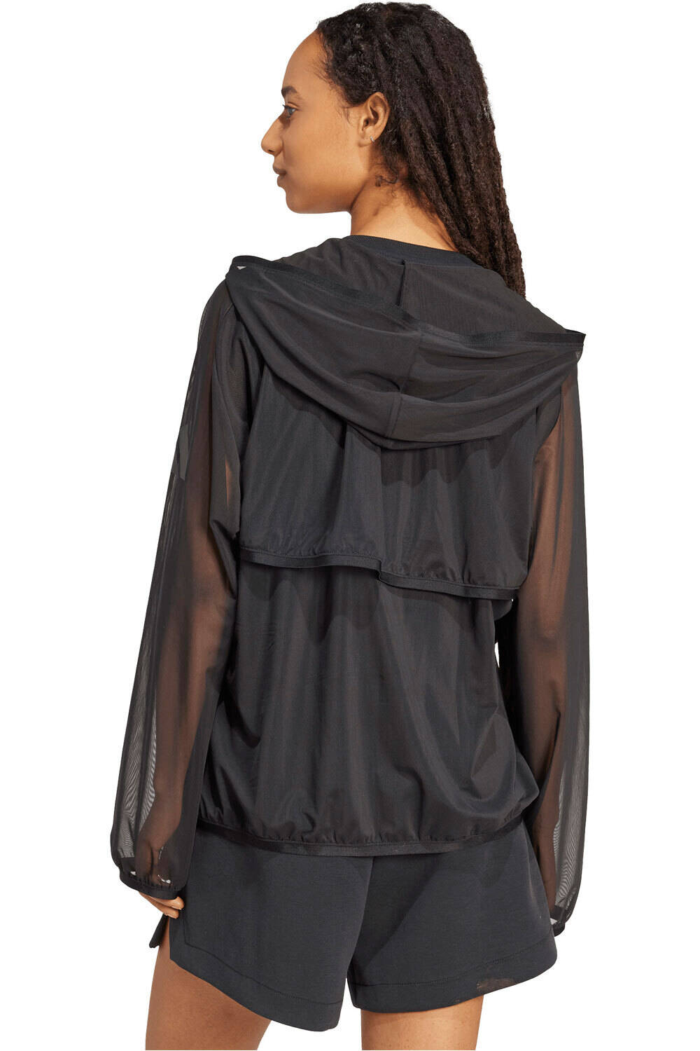 adidas sudadera mujer SOFT LUX vista trasera