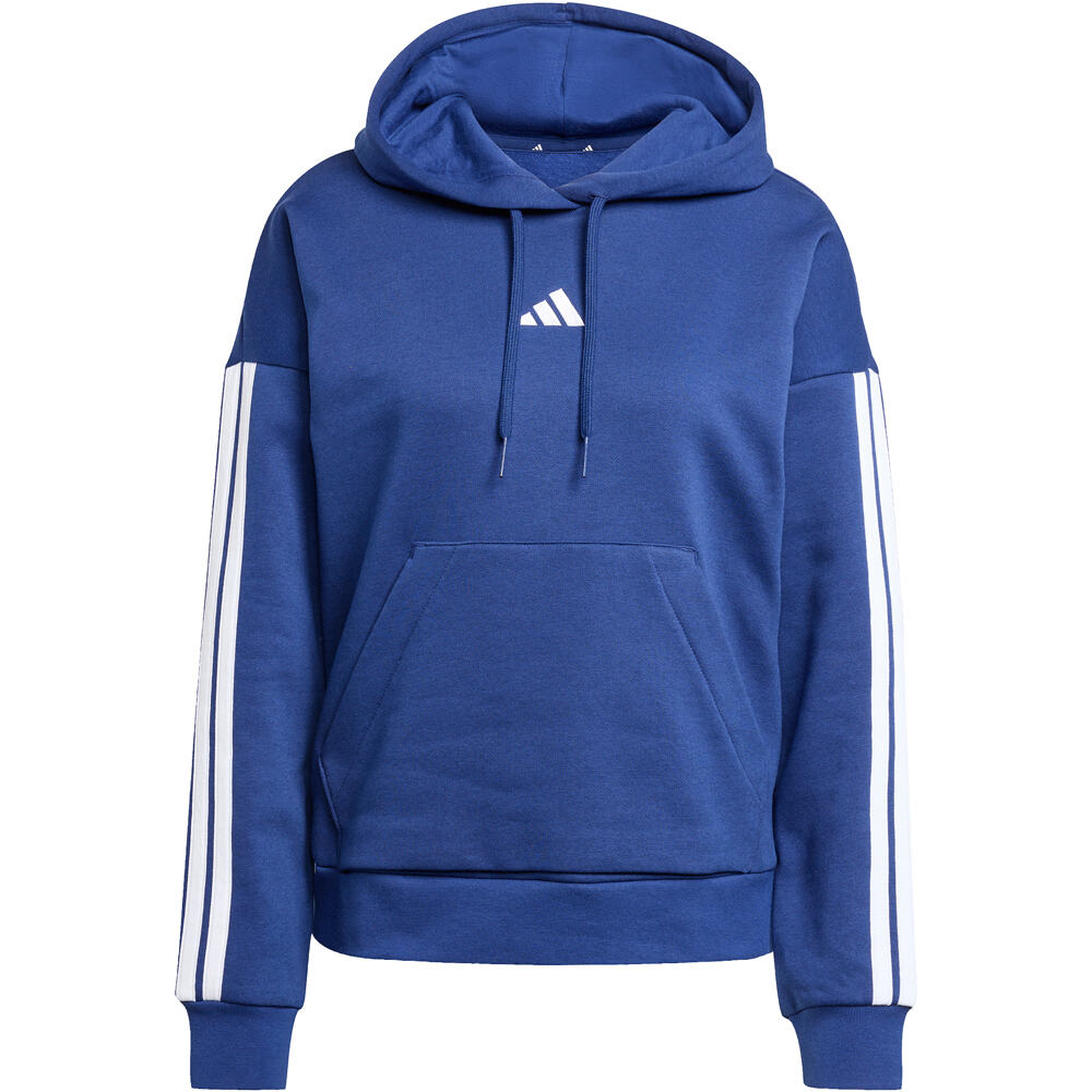 adidas sudadera mujer Sudadera capucha 3 bandas Essentials 04