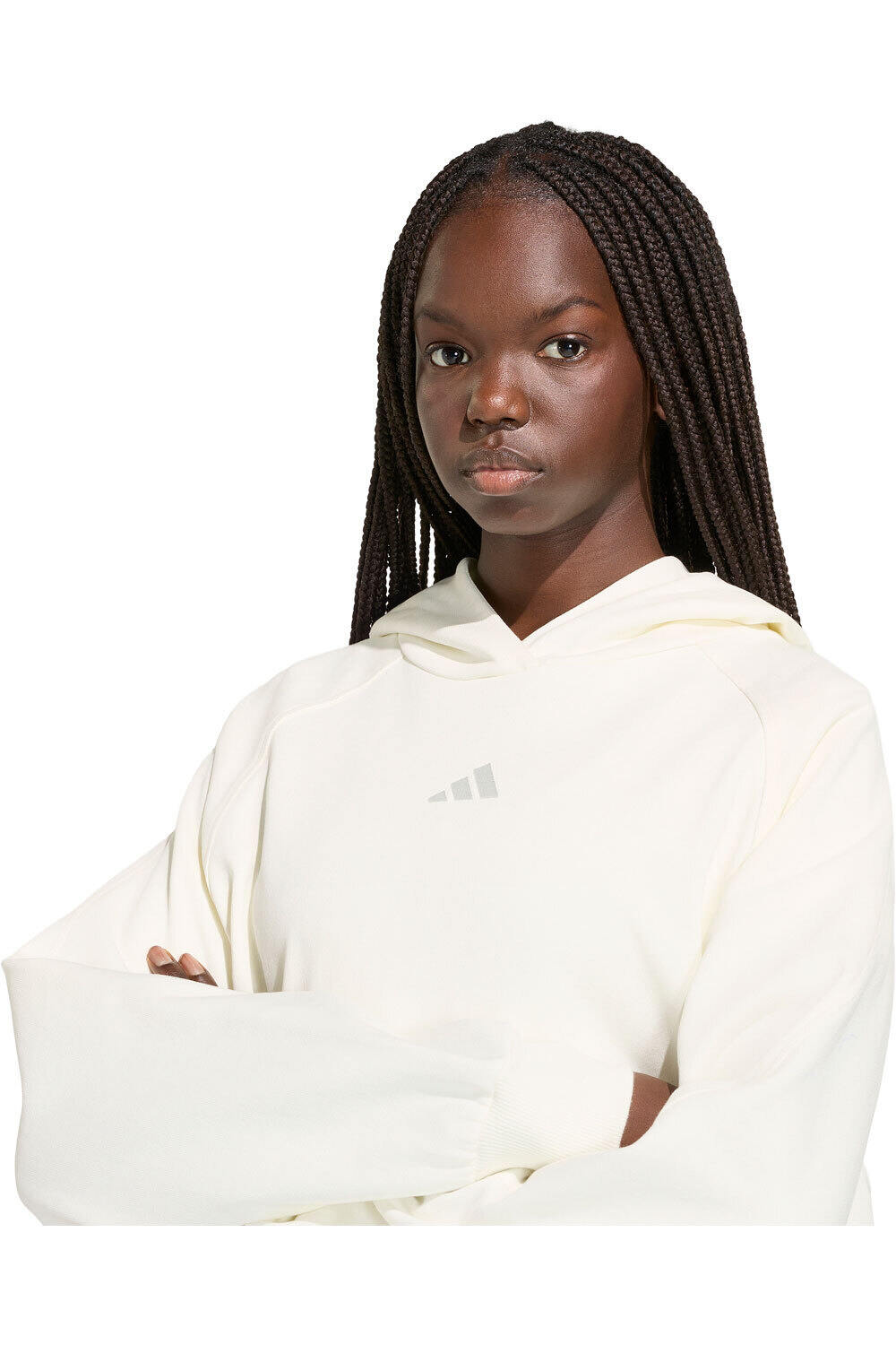 adidas sudadera mujer SUDADERA CAPUCHA EQUIPACIN LOGO vista detalle