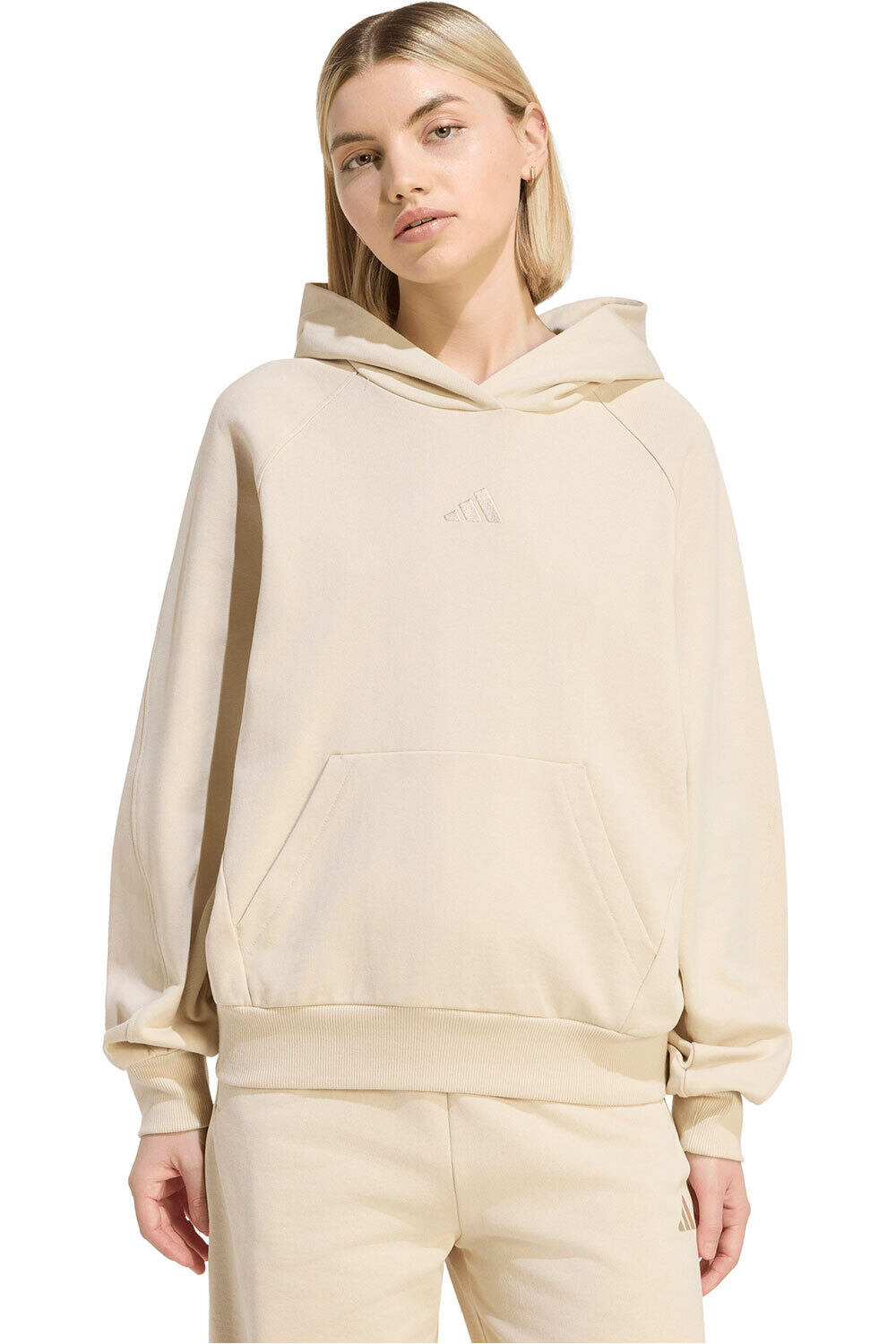 adidas sudadera mujer SUDADERA CAPUCHA EQUIPACIN LOGO vista frontal
