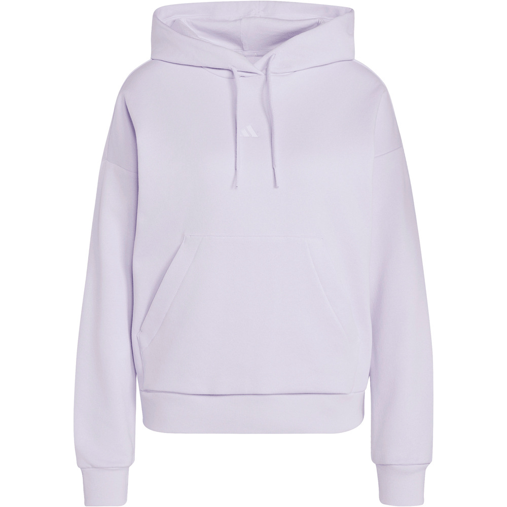 adidas sudadera mujer Sudadera capucha Ess Logo Feel Cozy vista detalle