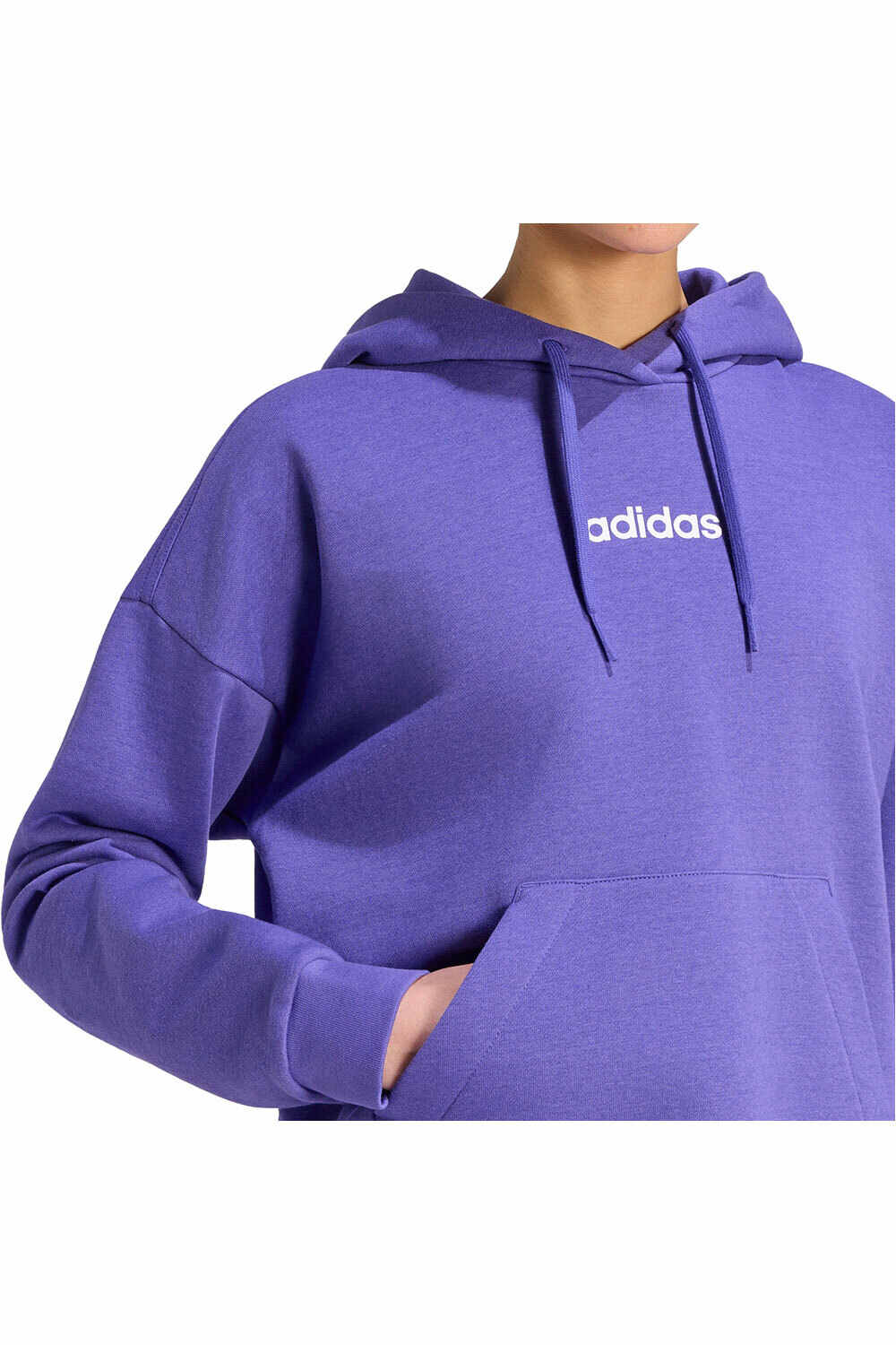 adidas sudadera mujer Sudadera capucha Essentials Linear vista detalle
