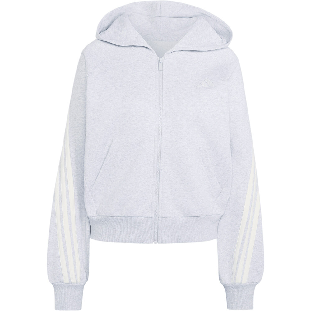 adidas sudadera mujer SUDADERA CAPUCHA Y CREMALLERA KIT 3S 04