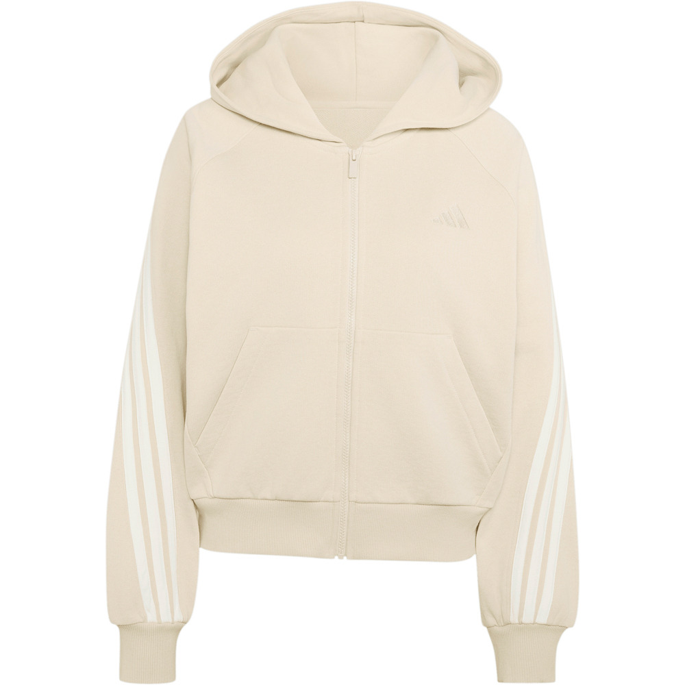 adidas sudadera mujer SUDADERA CAPUCHA Y CREMALLERA KIT 3S 04