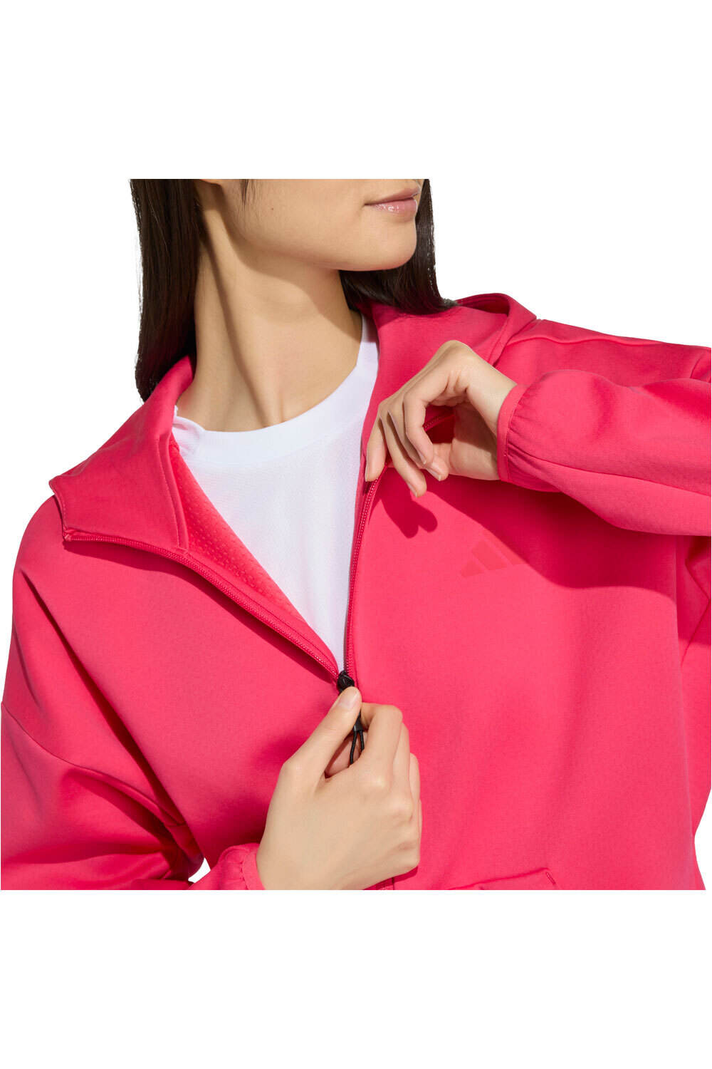 adidas sudadera mujer SUDADERA CAPUCHA Y CREMALLERA Z.N.E. 03