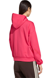 adidas sudadera mujer SUDADERA CAPUCHA Y CREMALLERA Z.N.E. vista trasera