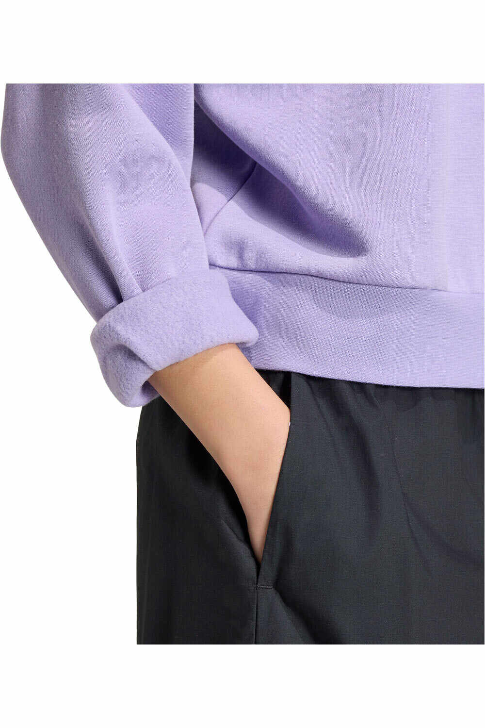 adidas sudadera mujer Sudadera Ess Small Logo Feelcozy 03