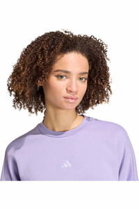adidas sudadera mujer Sudadera Ess Small Logo Feelcozy vista detalle