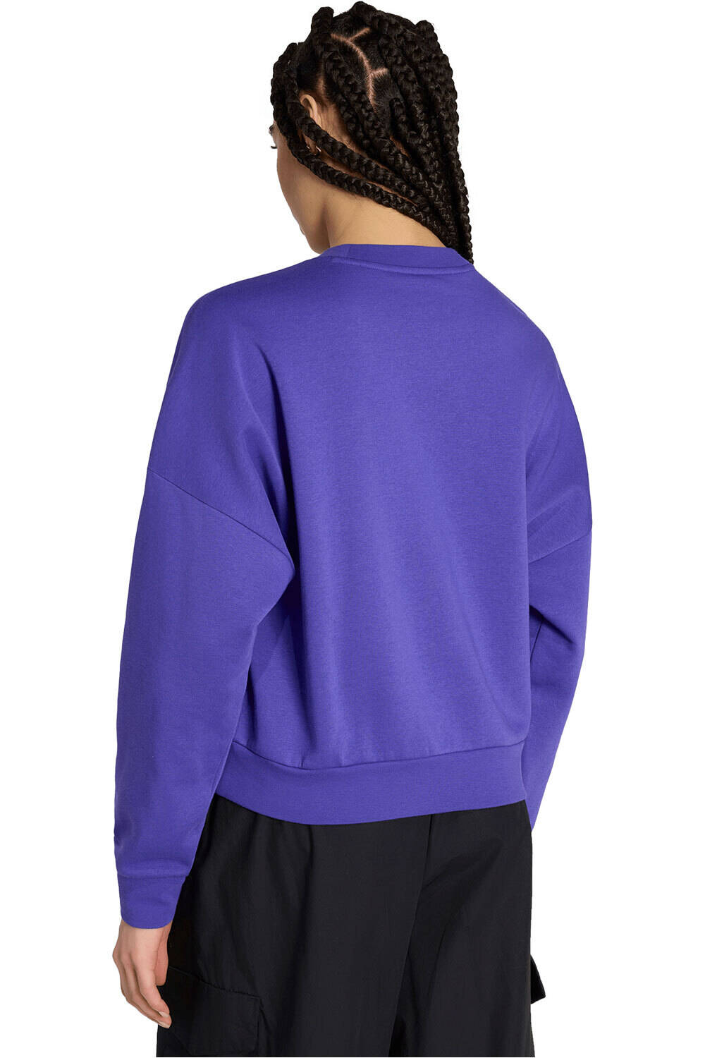 adidas sudadera mujer Sudadera Ess Small Logo Feelcozy vista trasera
