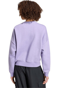adidas sudadera mujer Sudadera Ess Small Logo Feelcozy vista trasera