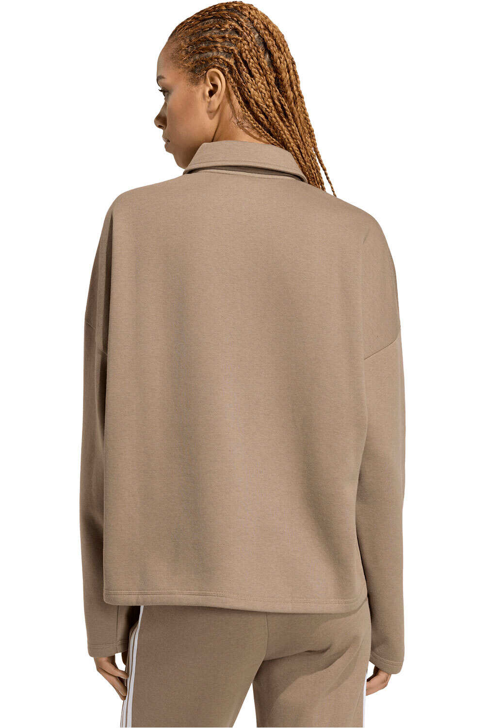 adidas sudadera mujer Sudadera Essentials Linear vista trasera