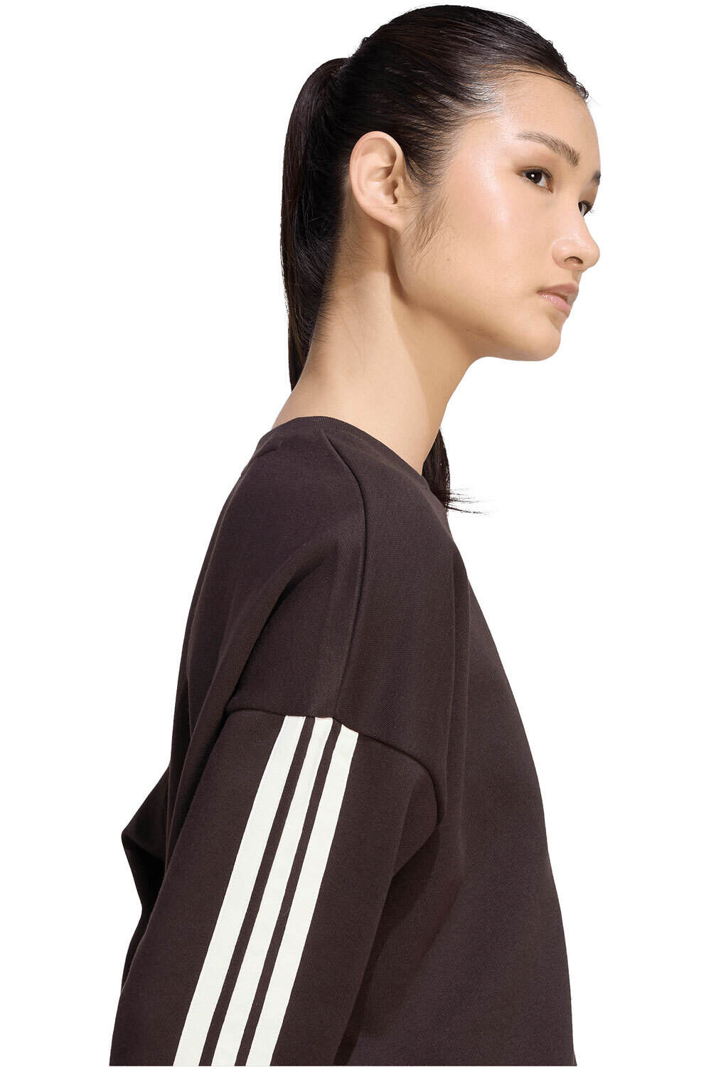adidas sudadera mujer Sudadera felpa Essentials 3 Stripes 03