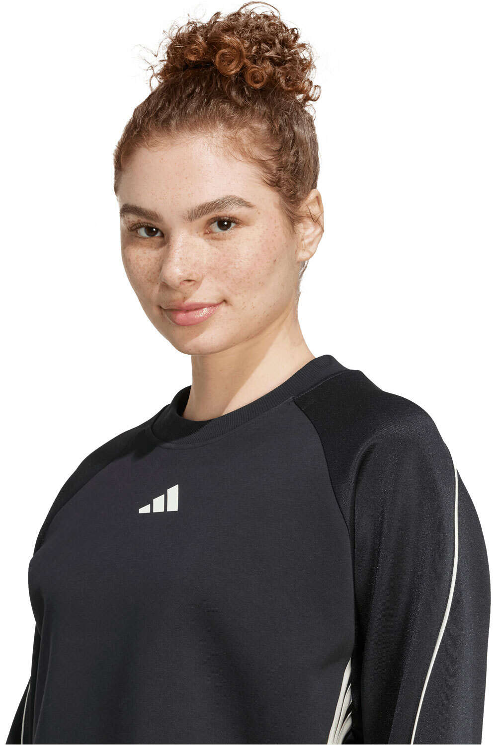 adidas sudadera mujer Sudadera  Stadium 3 Stripes vista detalle