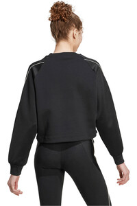 adidas sudadera mujer Sudadera  Stadium 3 Stripes vista trasera
