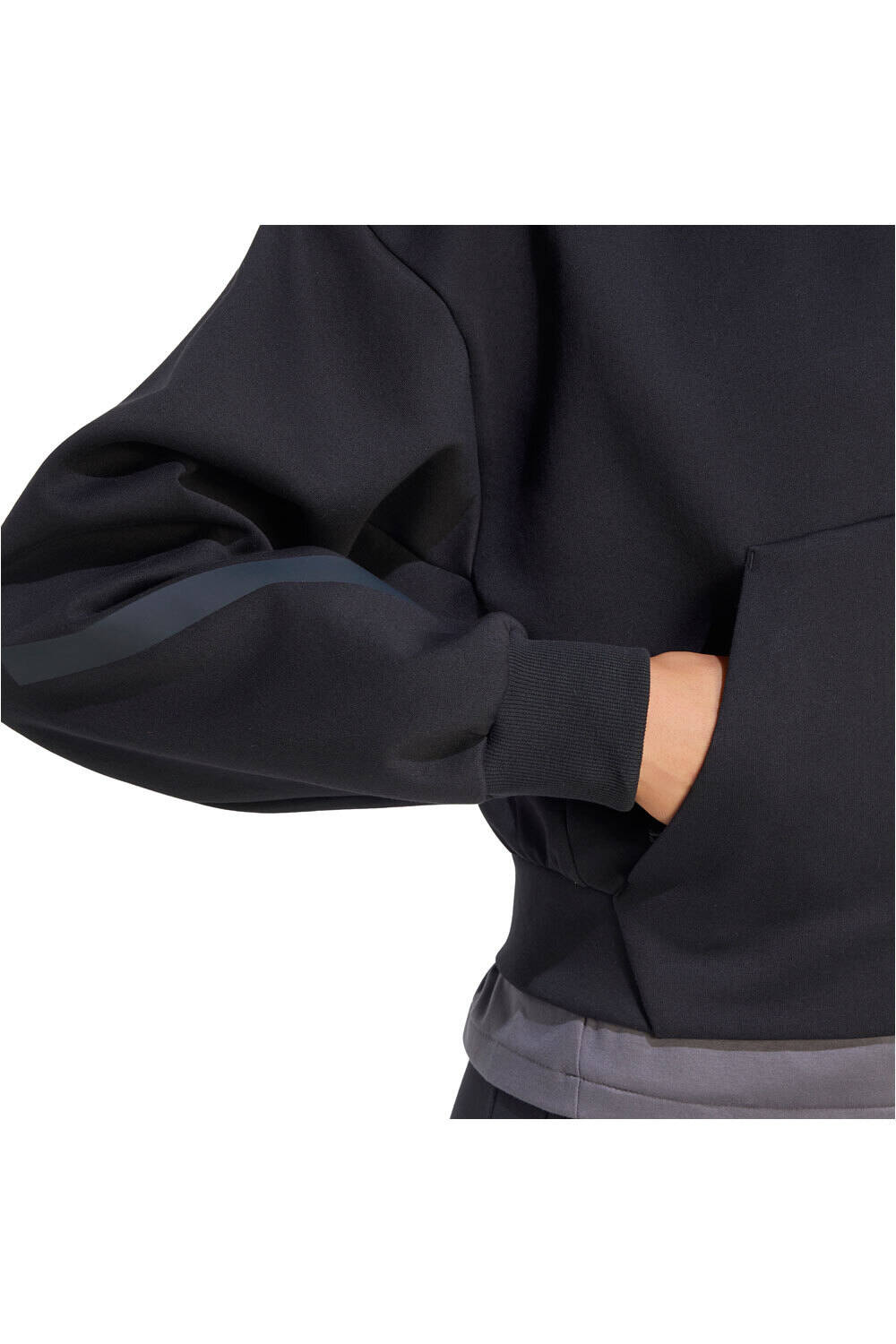 adidas sudadera mujer Sudadera Z.N.E. CROPPED FULL ZIP 03