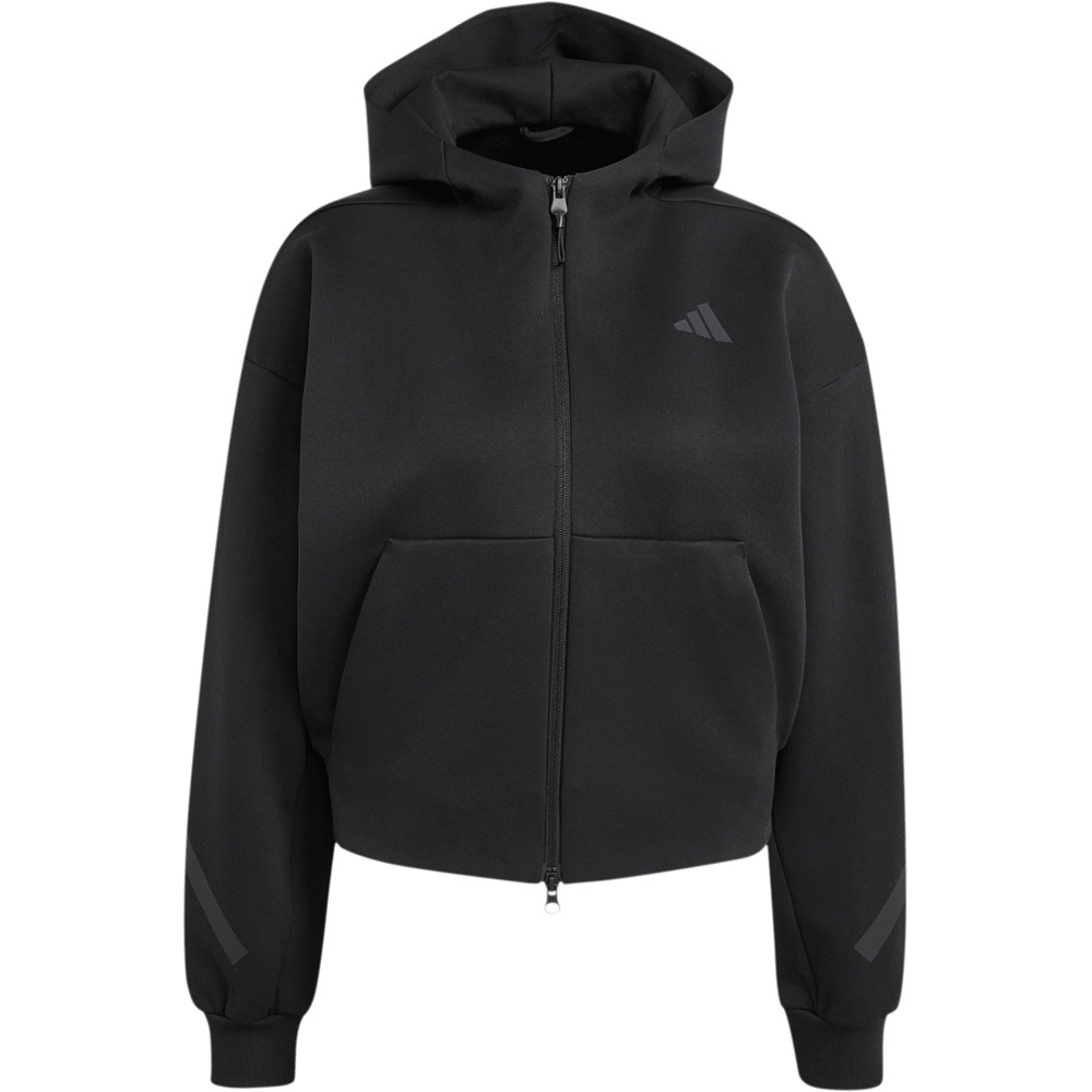 adidas sudadera mujer Sudadera Z.N.E. CROPPED FULL ZIP 04