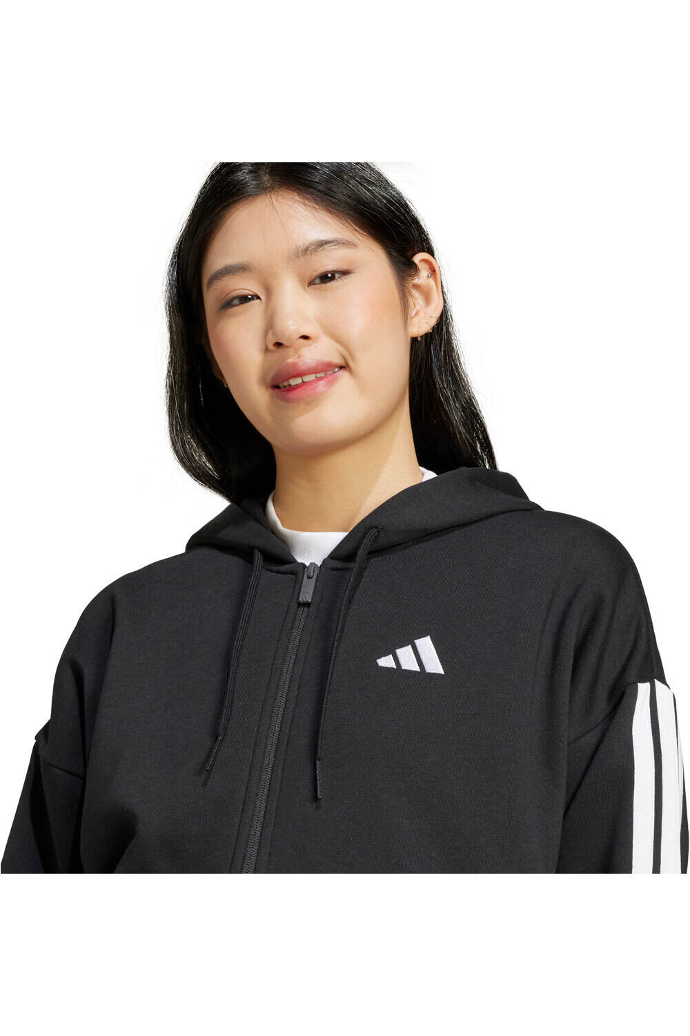 adidas sudadera mujer W 3S FL FZ HD 03