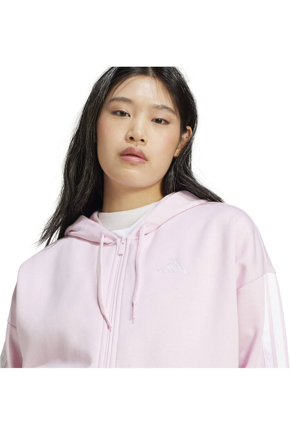 adidas sudadera mujer W 3S FL FZ HD 03