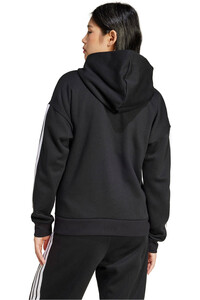 adidas sudadera mujer W 3S FL FZ HD vista trasera