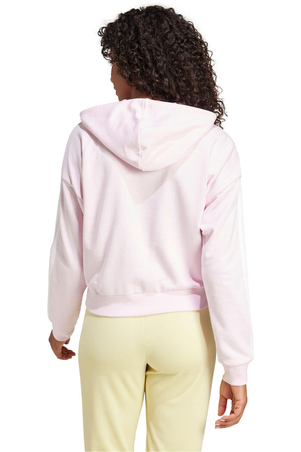 adidas sudadera mujer W 3S FT FZ HD vista trasera