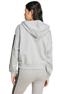 adidas sudadera mujer W 3S FT FZ HD vista trasera