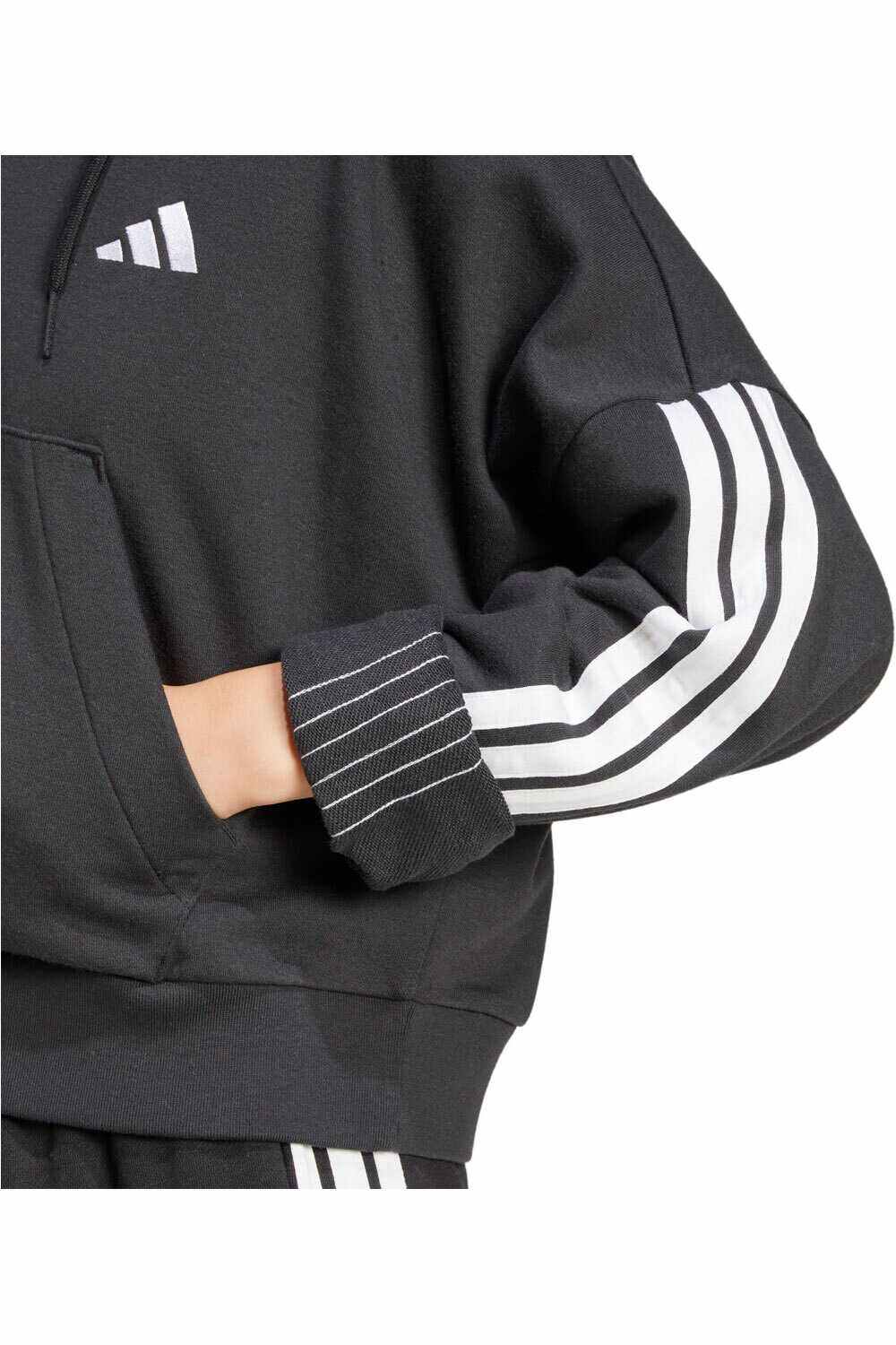 adidas sudadera mujer W 3S FT QZ HD 04