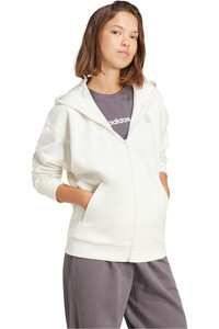 adidas sudadera mujer W ALL SZN FZ HD vista detalle