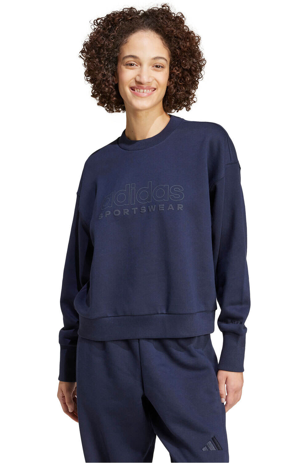 adidas sudadera mujer W ALL SZN G SWT vista frontal