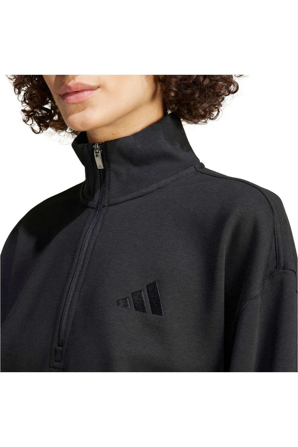 adidas sudadera mujer W ALL SZN QZ vista detalle