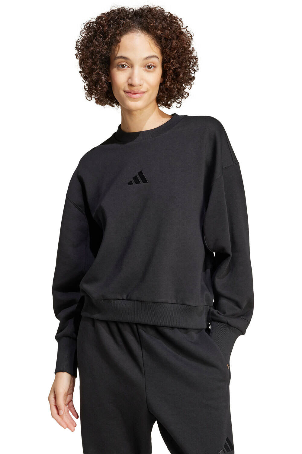 adidas sudadera mujer W ALL SZN SWT vista frontal