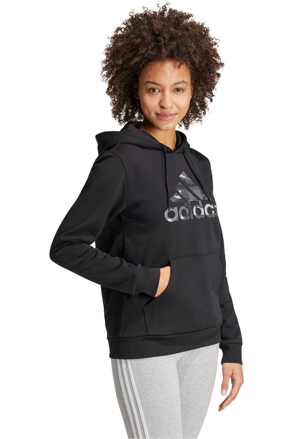 adidas sudadera mujer W CAMO BTS HD vista detalle