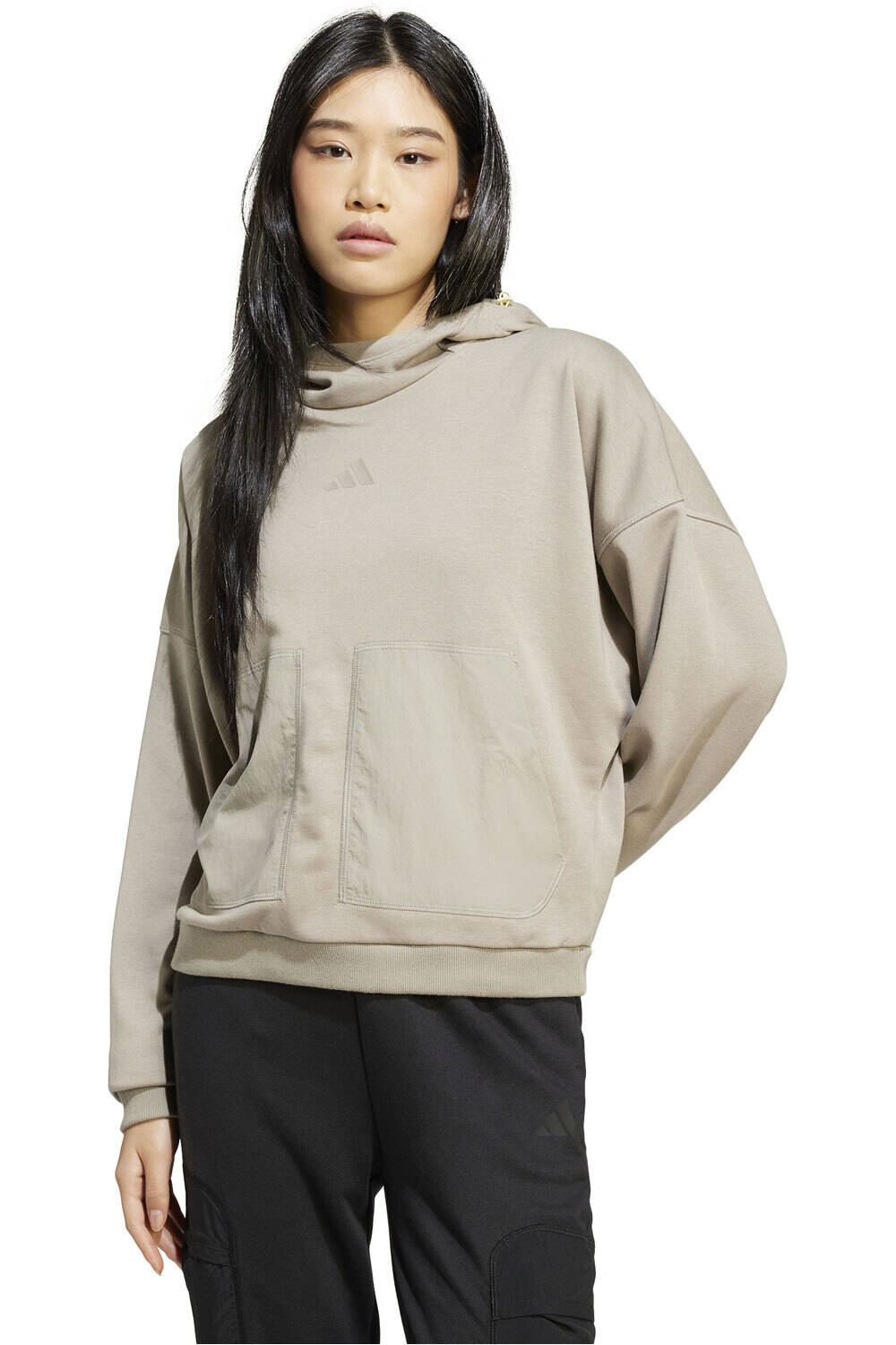 adidas sudadera mujer W CE G HD vista frontal