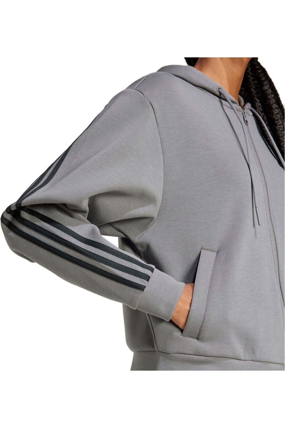 adidas sudadera mujer W FI 3S FZ HD 03