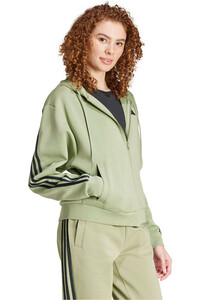 adidas sudadera mujer W FI 3S FZ HD vista detalle
