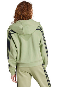 adidas sudadera mujer W FI 3S FZ HD vista trasera