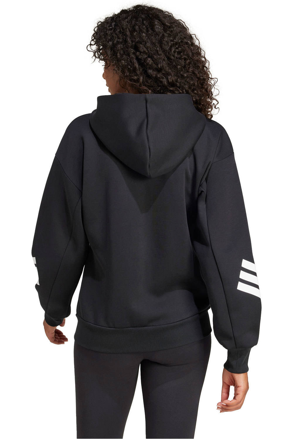 adidas sudadera mujer W FI 3S FZ HD vista trasera