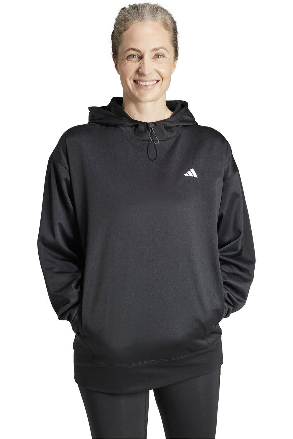 adidas sudadera mujer W GG HD SWT vista frontal