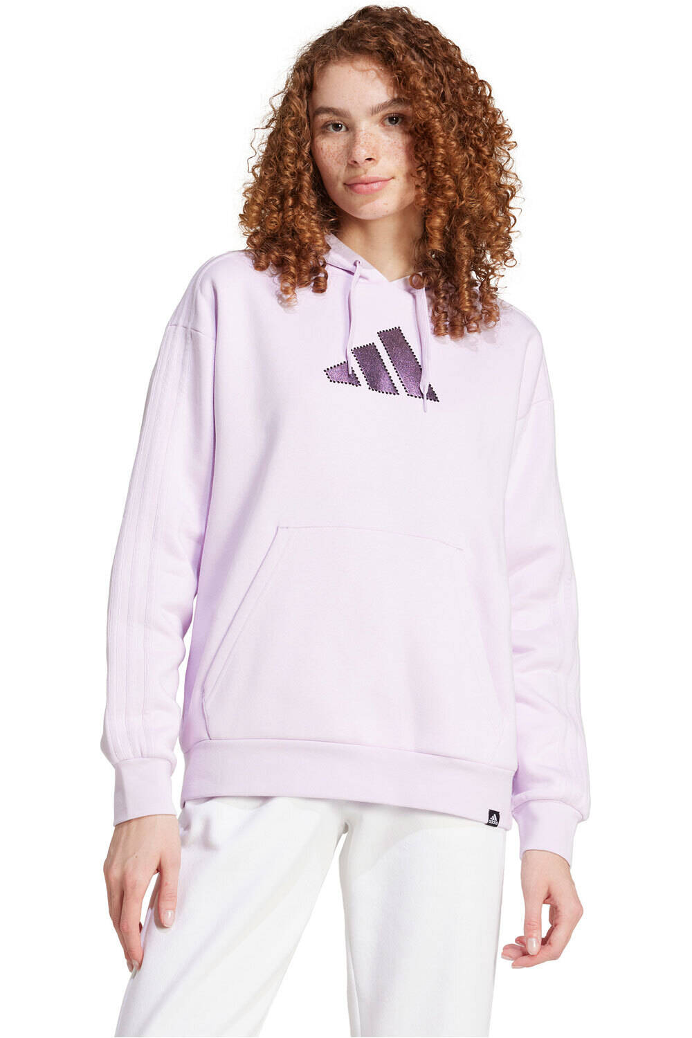 adidas sudadera mujer W Holiday 3S Hd vista frontal