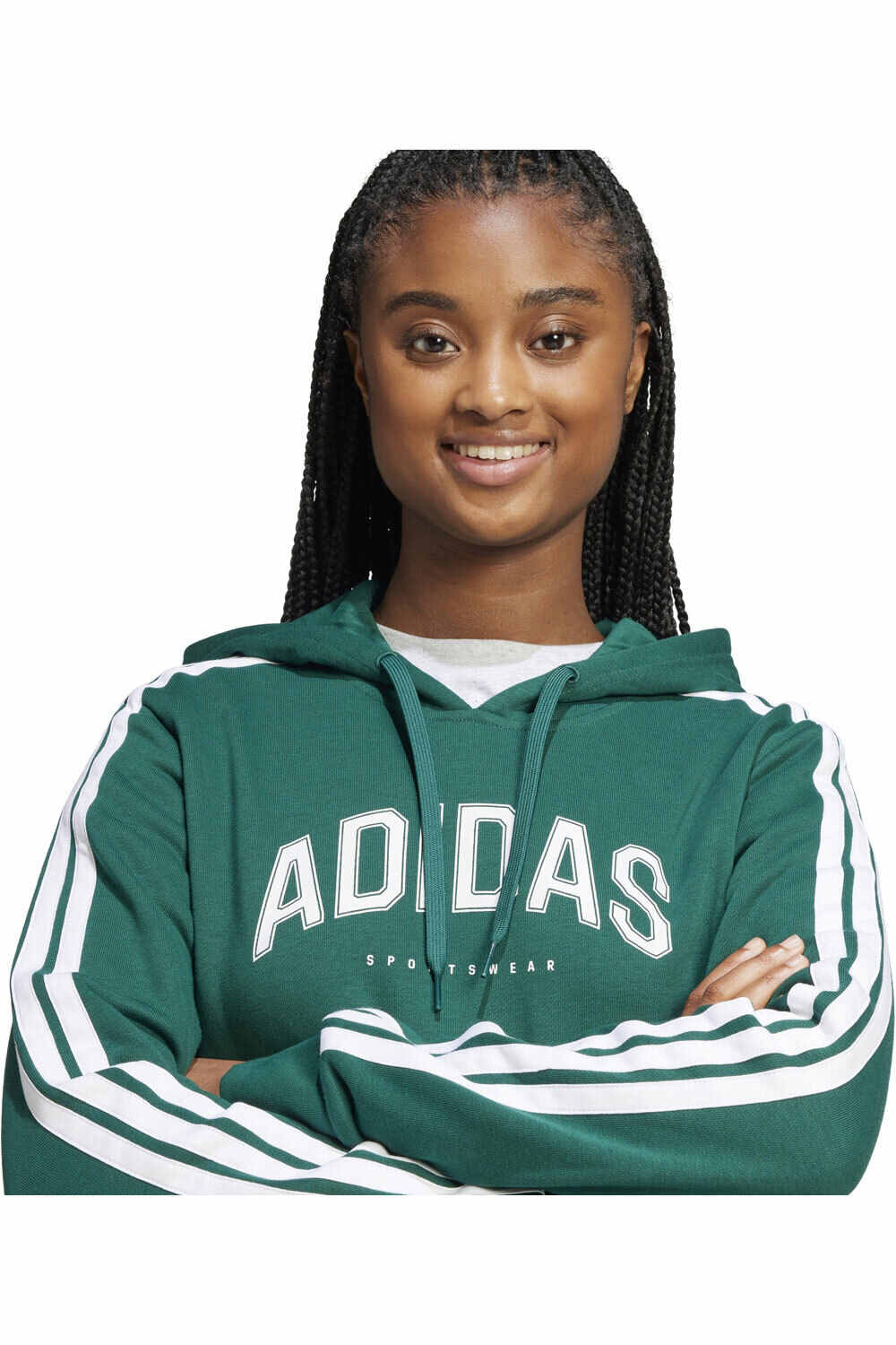 adidas sudadera mujer W L SOFTS HOOD 03