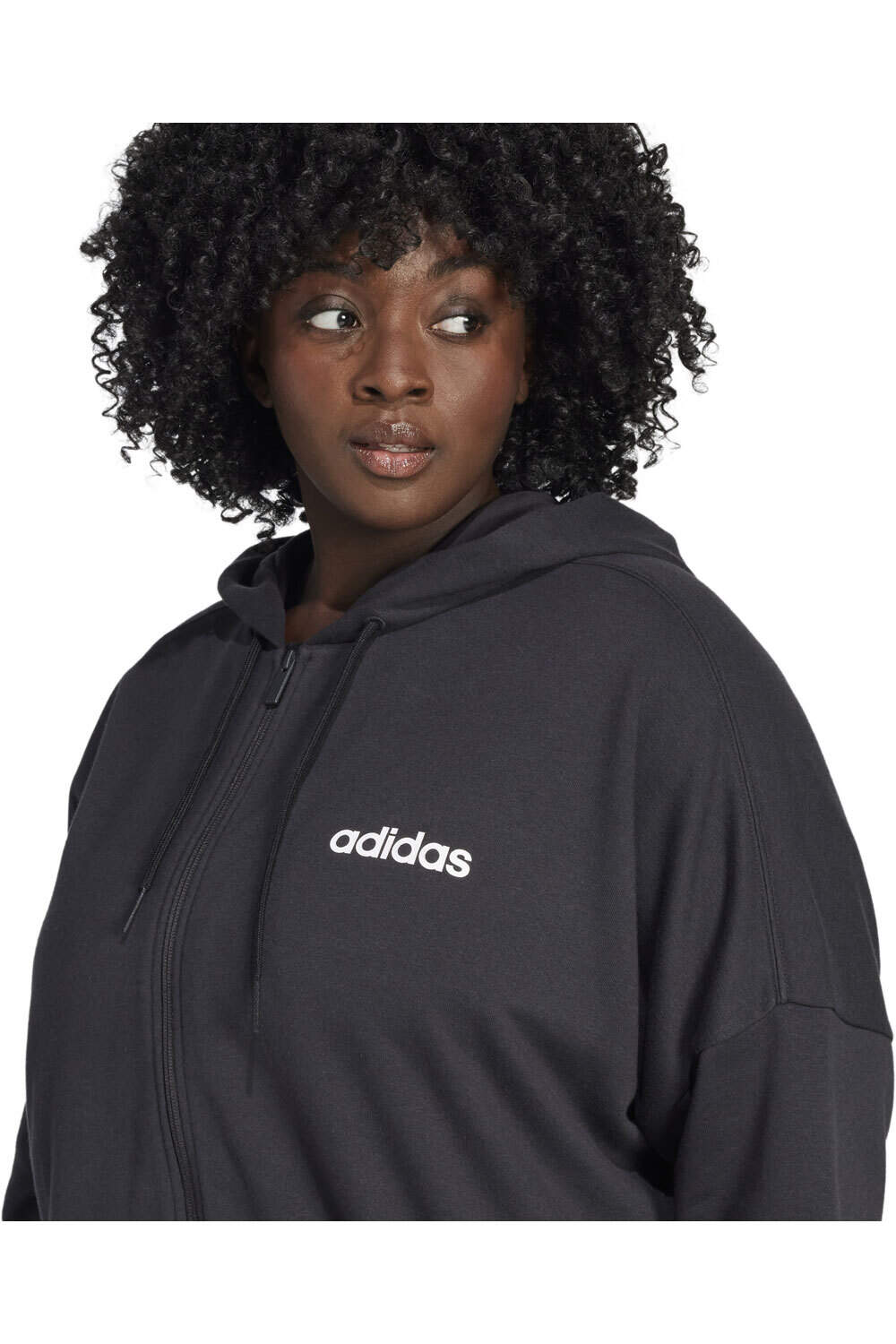 adidas sudadera mujer W LIN FT FZHDIN 03