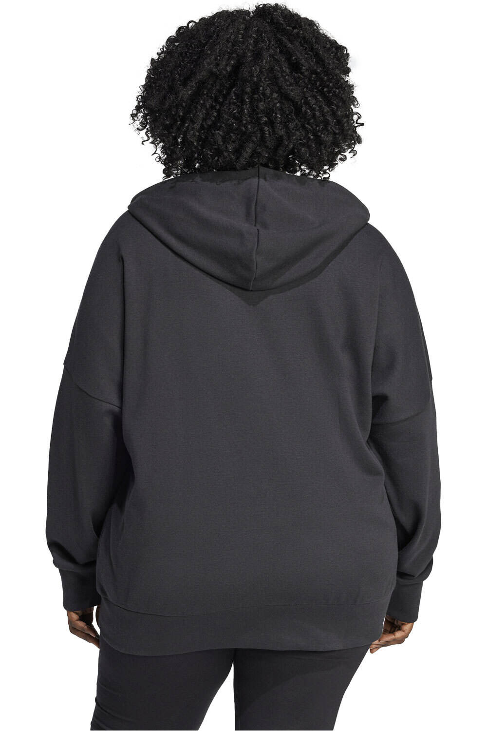 adidas sudadera mujer W LIN FT FZHDIN vista trasera