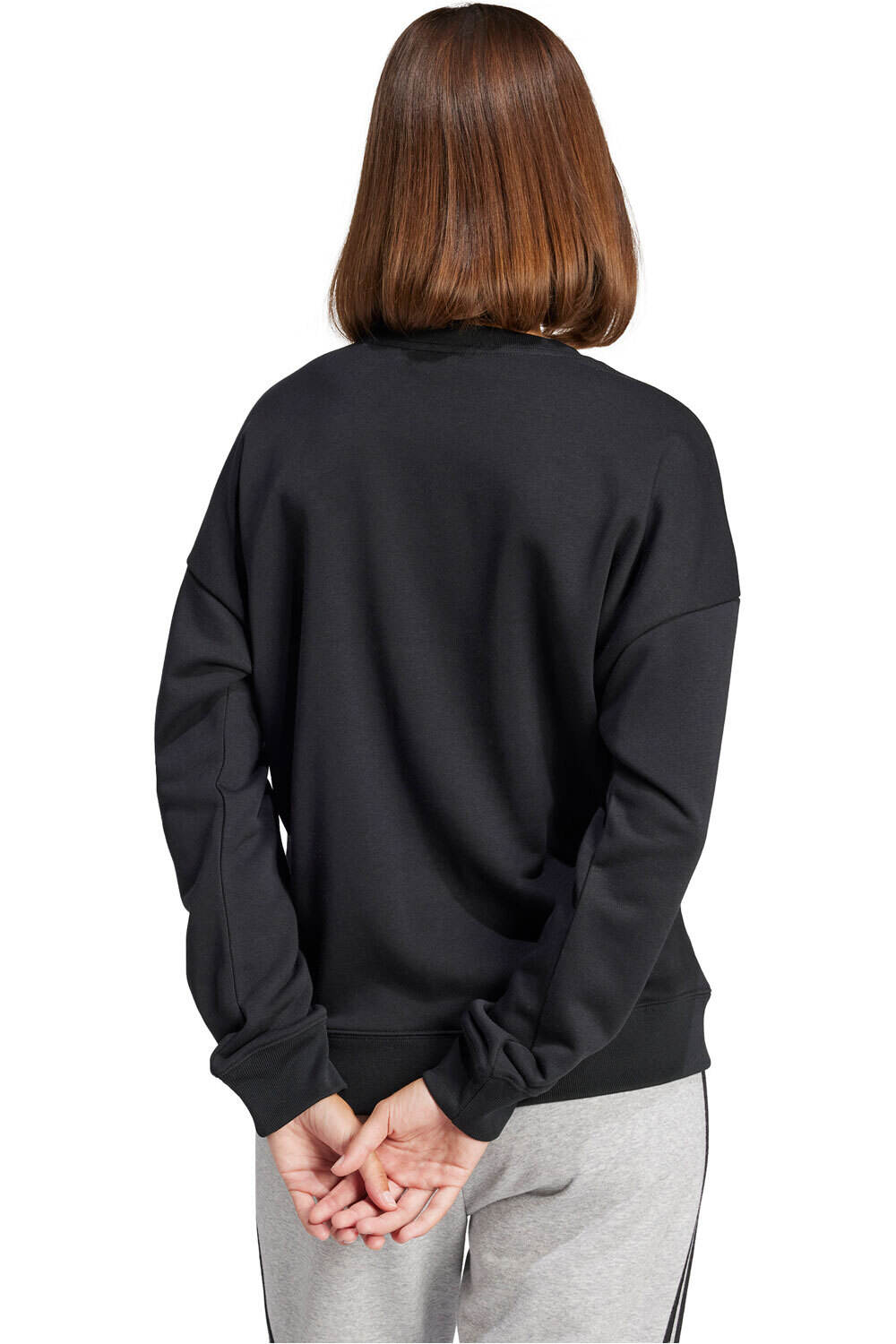 adidas sudadera mujer W LIN FT SWT vista trasera