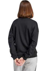 adidas sudadera mujer W LIN FT SWT vista trasera