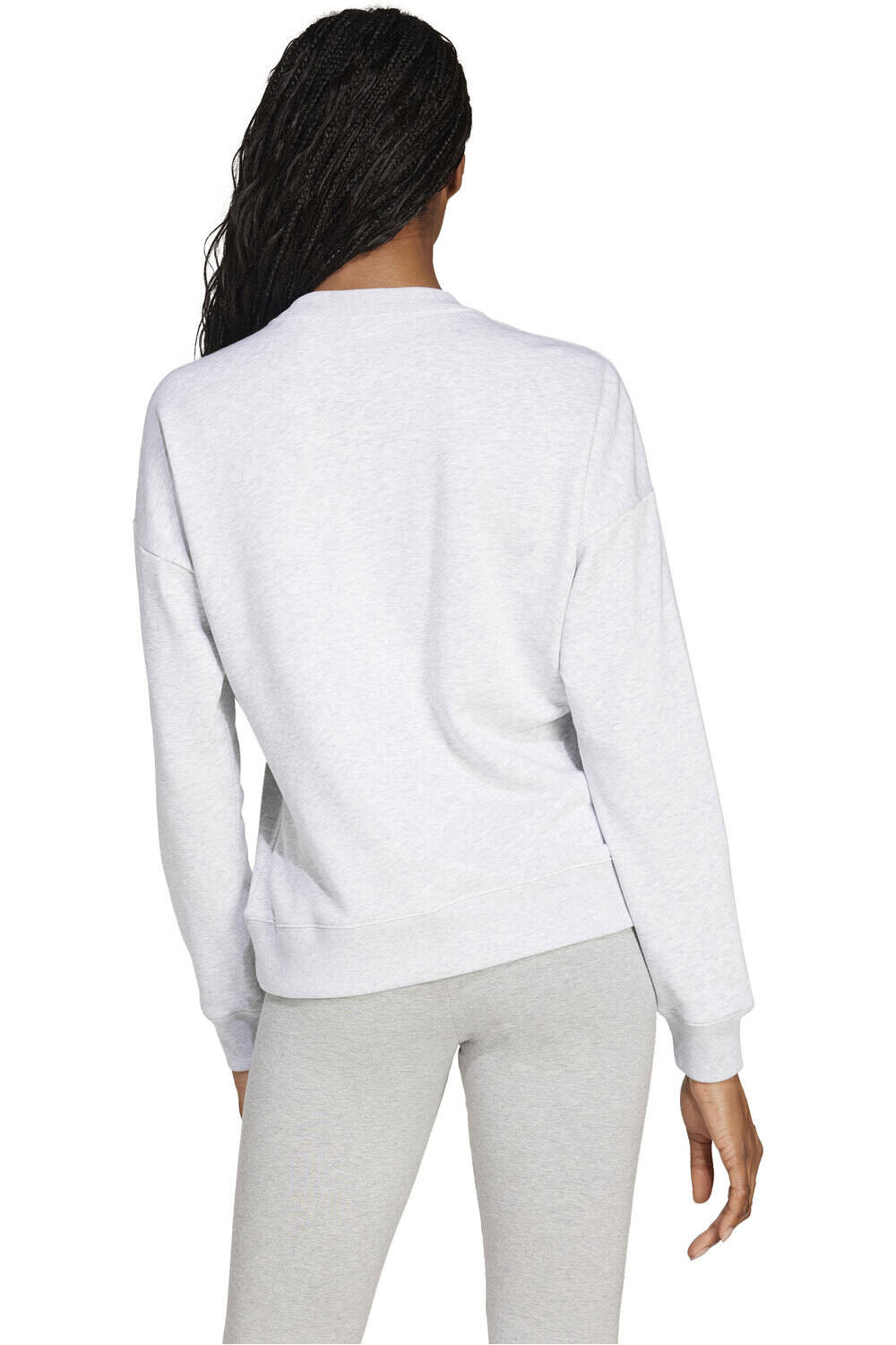 adidas sudadera mujer W LIN FT SWT vista trasera