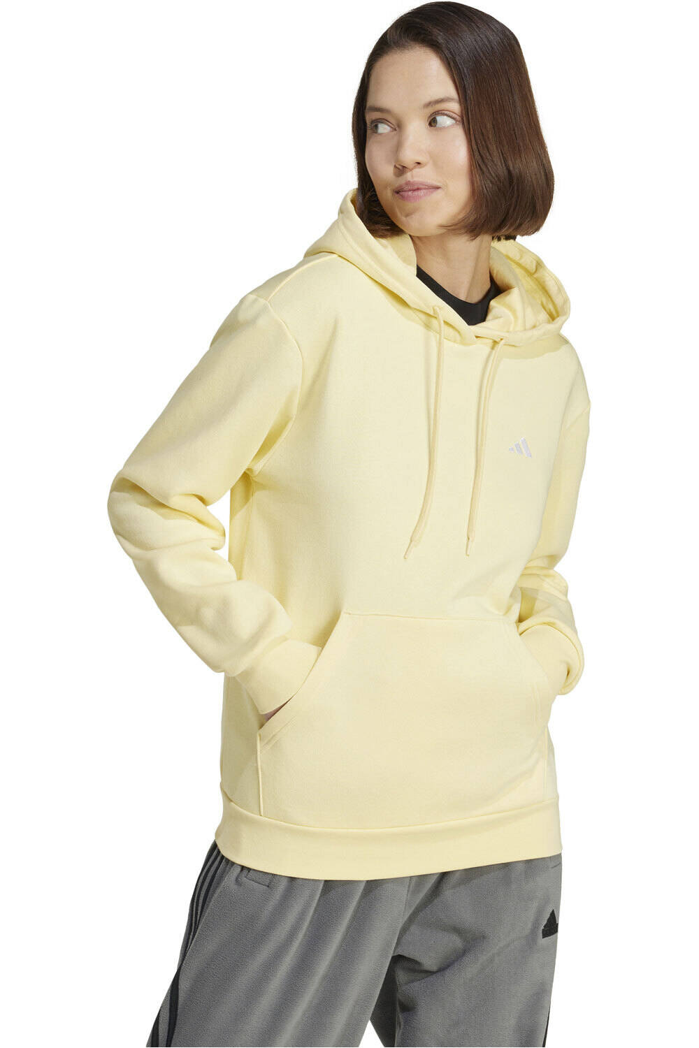 adidas sudadera mujer W SL FC HD vista frontal
