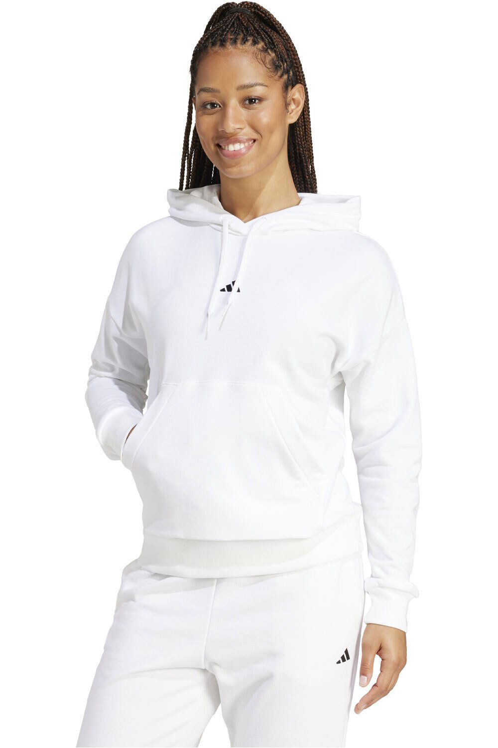 adidas sudadera mujer W SL FT HD vista frontal